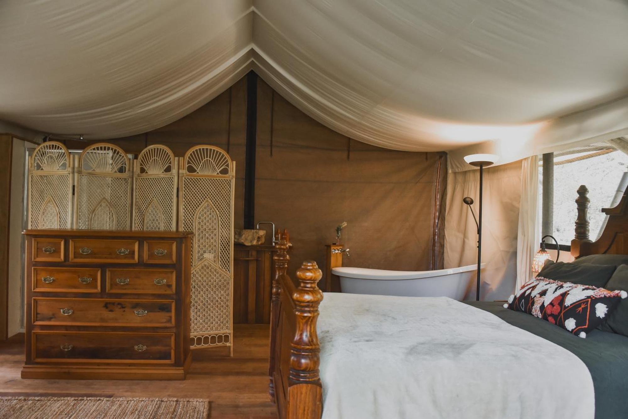 Silk Pavilions Glamping Mount Burrell Exterior foto